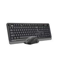 A4 TECH FG1035S 2.4G Gri Q Fn-Mm Klv+Optik Mouse Set